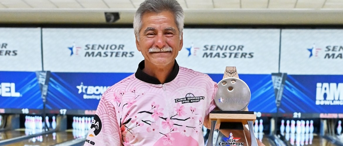 2024 USBC Senior Masters champion Jon Rakoski